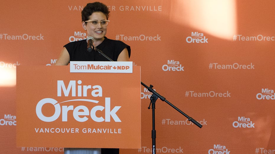 Mira Oreck, NDP, Vancouver Granville, federal elections